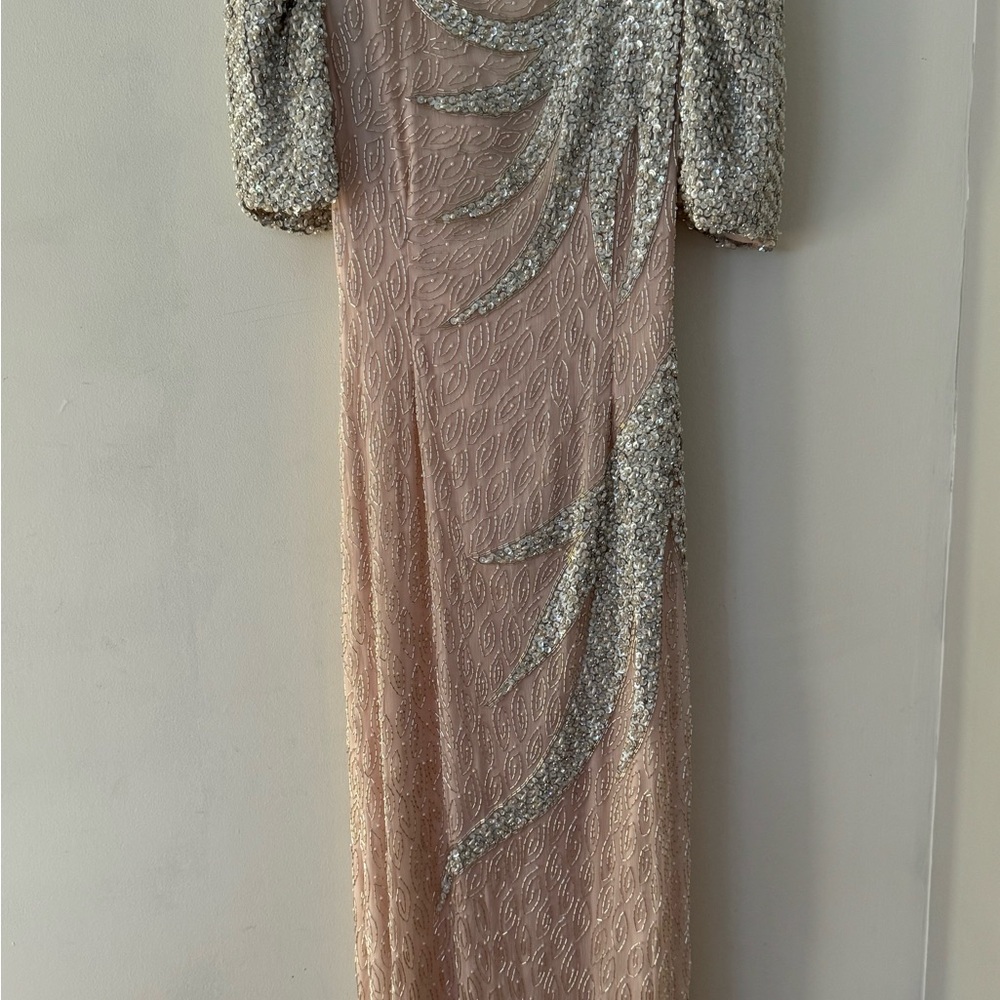Vintage hand beaded Judith Ann gown